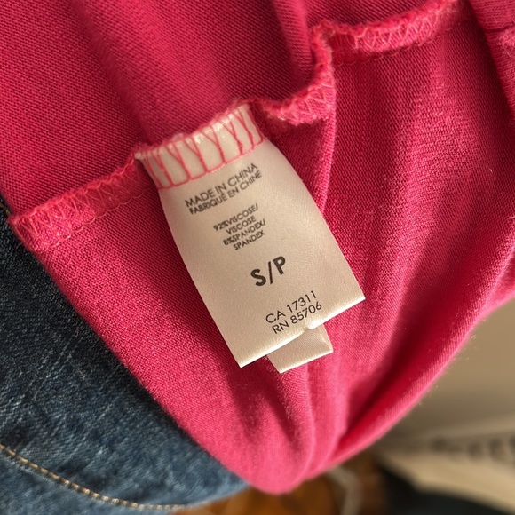 [S] BUFFALO DAVID BITTON Pink Halter Top - Picture 6 of 6